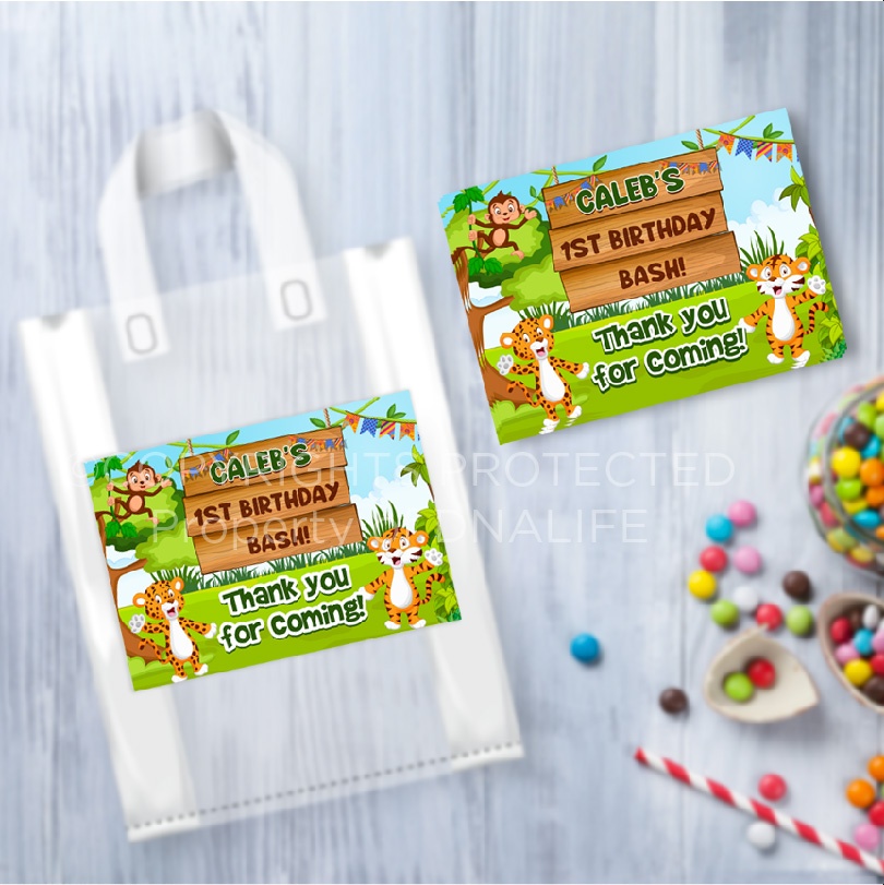 Goodie Bag Ready Sticker A5 size 5pcs dna LIFE e.shop