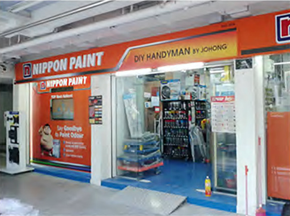  NIPPON  PAINT  DNA Life Retail Advertising Visual Design  